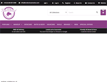 Tablet Screenshot of londonicosmetics.com